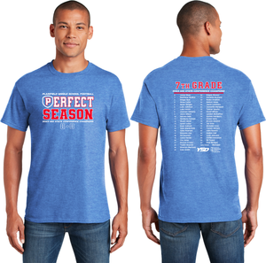 7th Grade Perfect Season Tshirt - YSD