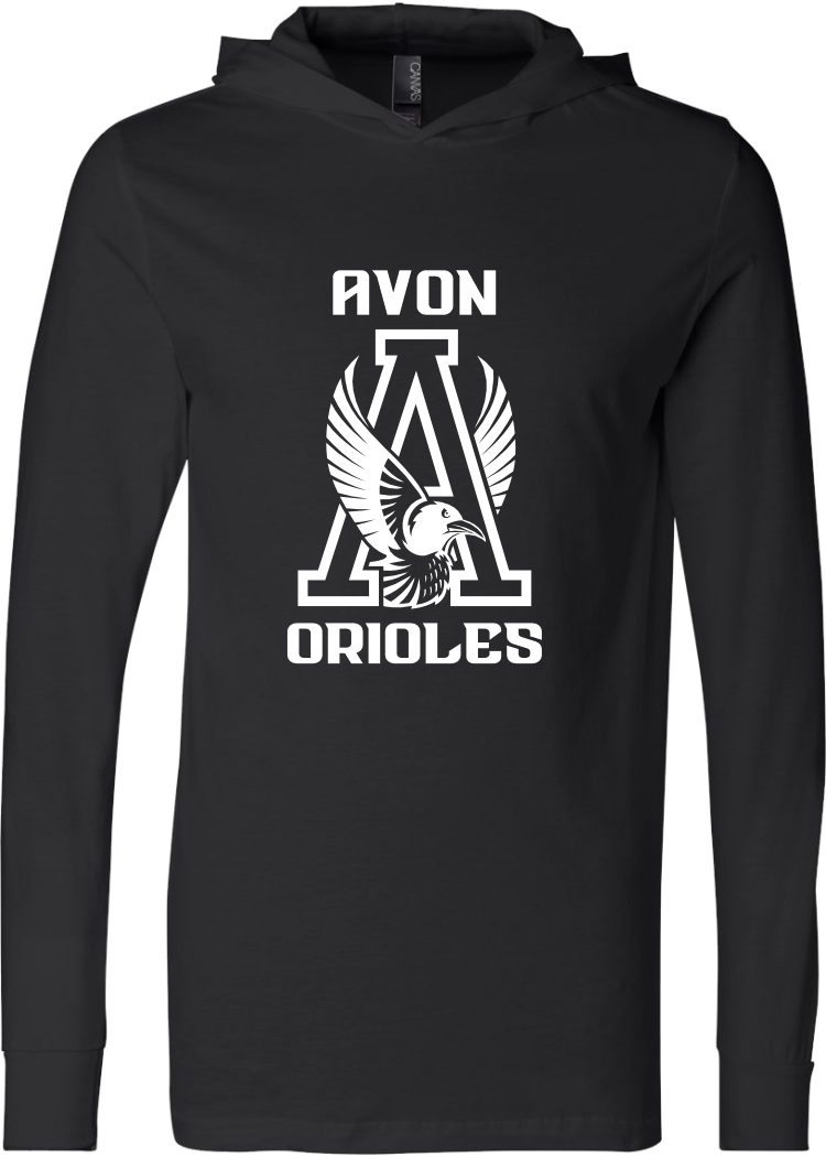 Avon Orioles Unisex Jersey Long Sleeve Hoodie - YSD