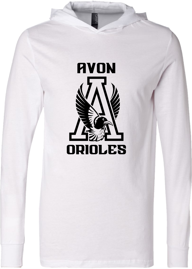 Avon Orioles Unisex Jersey Long Sleeve Hoodie - YSD