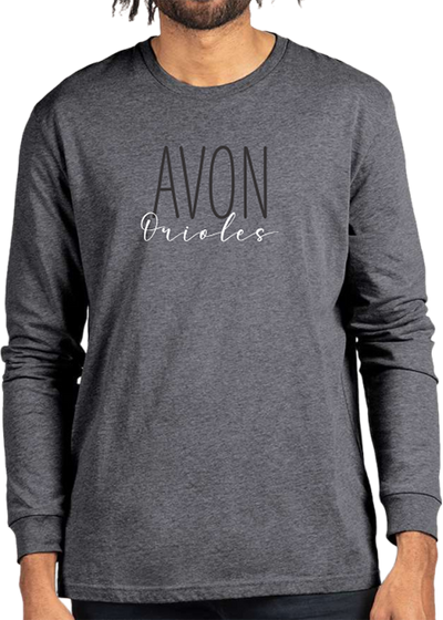 Avon Orioles Unisex Long Sleeve Tee - Y&S Designs, LLC