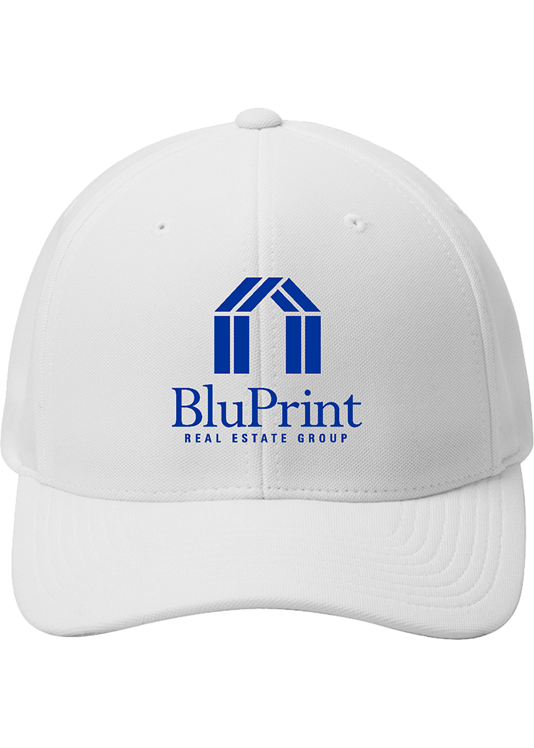 BluPrint Flexfit cap stacked logo - YSD