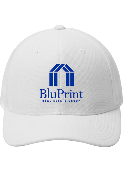 BluPrint Flexfit cap stacked logo - YSD