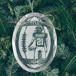 FOOTBALL ORNAMENT - YSD