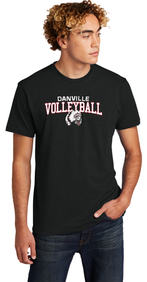 Danville Warriors Volleyball Cotton Tee - YSD