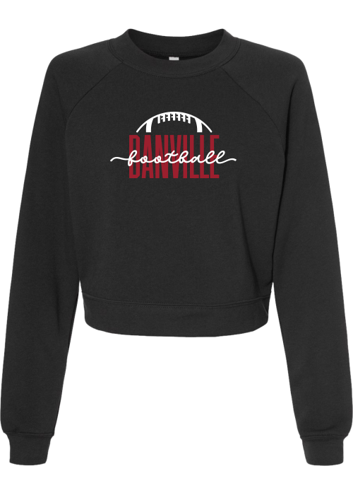 Danville Football Crop Fleece Pullover - YSD