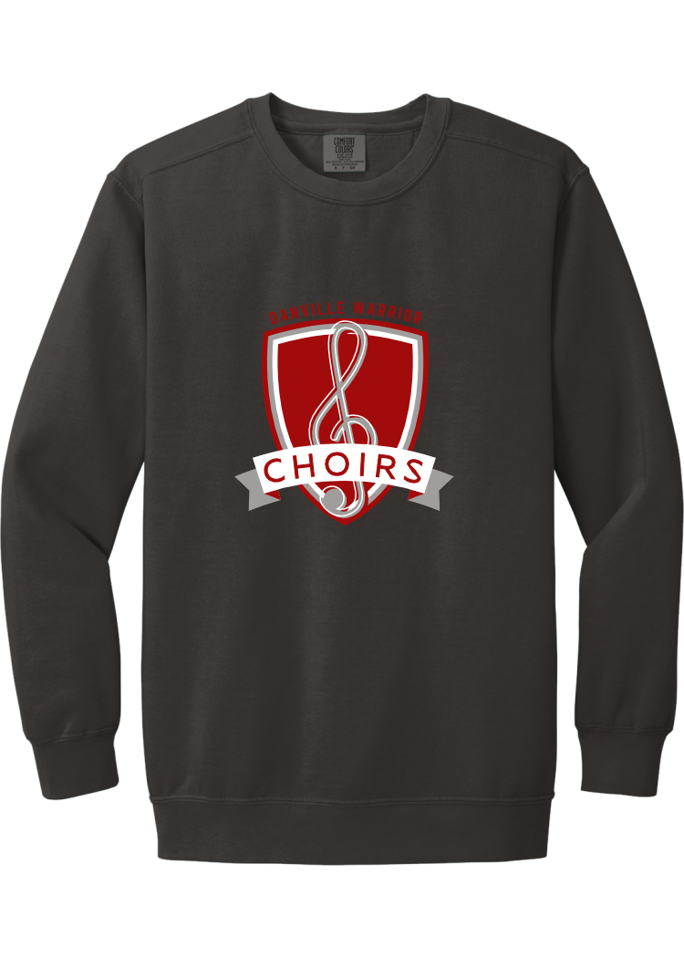 Danville Show Choir Boutique Comfort Color Crew Shield