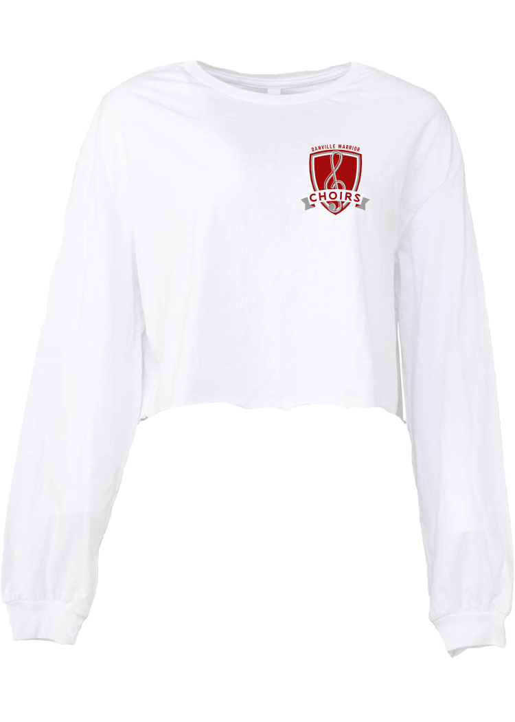 Danville Show Choir Crop Longsleeve Tee Shield