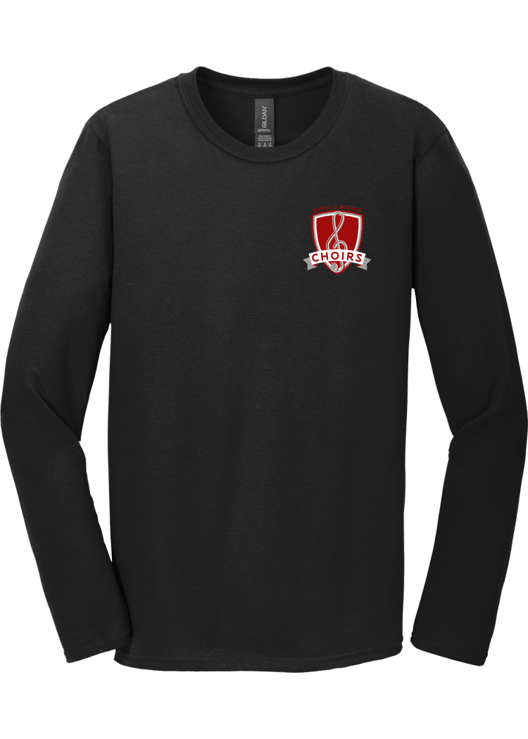 Danville Show Choir Softstyle Longsleeve Tee Shield