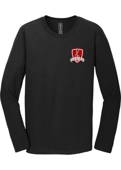 Danville Show Choir Softstyle Longsleeve Tee Shield