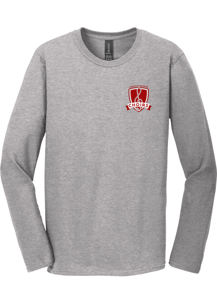 Danville Show Choir Softstyle Longsleeve Tee Shield