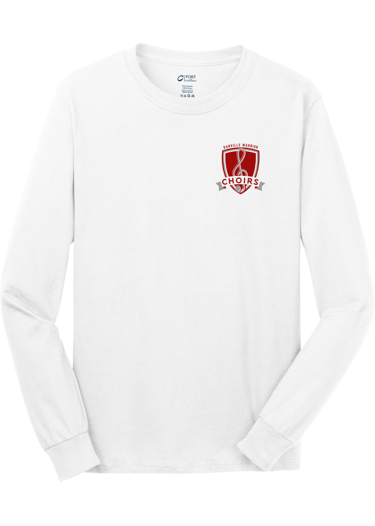 Danville Show Choir Softstyle Longsleeve Tee Shield