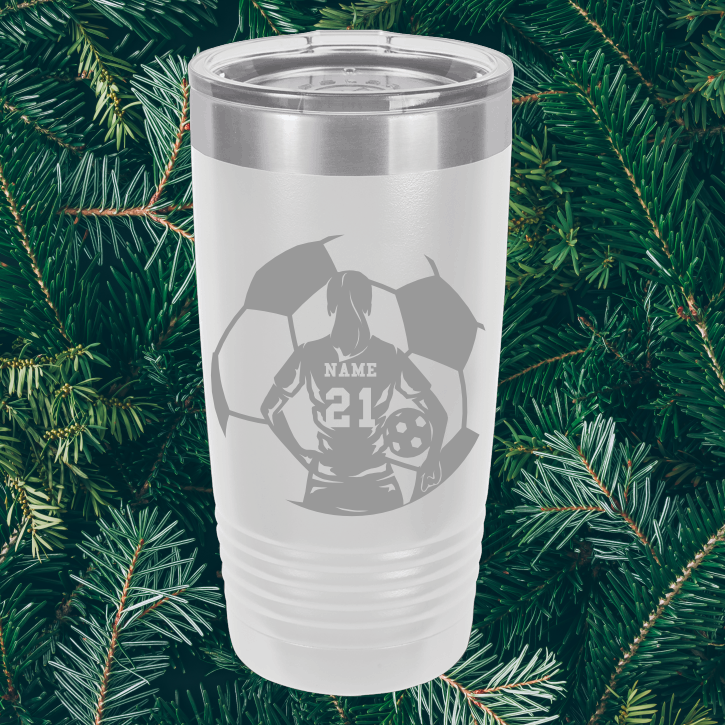 GIRLS SOCCER TUMBLER - YSD