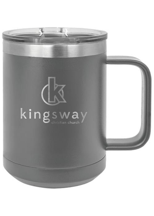 Kingsway Polar Camel 15 oz. Mug with Slider Lid - YSD