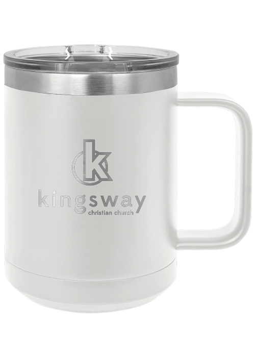 Kingsway Polar Camel 15 oz. Mug with Slider Lid - YSD