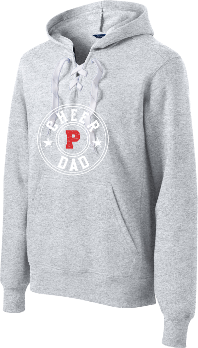 MY Plainfield Basketball- CHEER DAD HOODIE GRAY - YSD