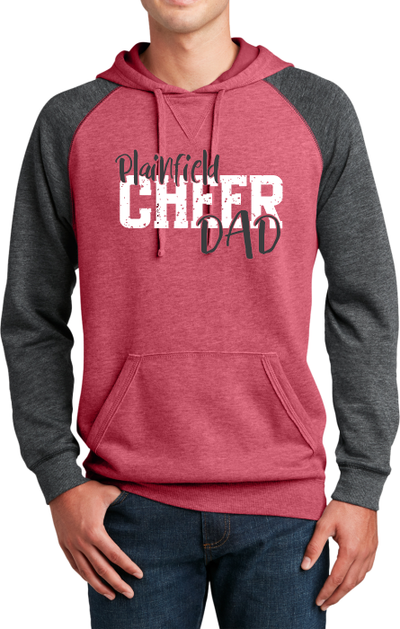 MY Plainfield Basketball- CHEER DAD HOODIE RED - YSD