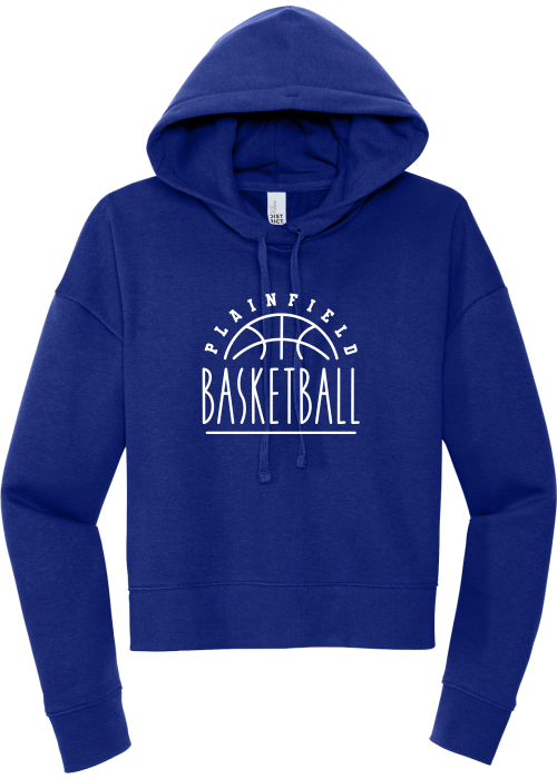 MY Plainfield Basketball- PLAINFIELD BASKETBALL CROP HOODIE - YSD