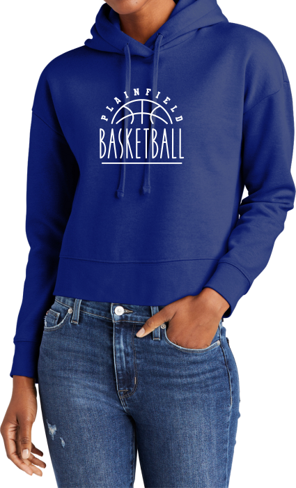 MY Plainfield Basketball- PLAINFIELD BASKETBALL CROP HOODIE - YSD