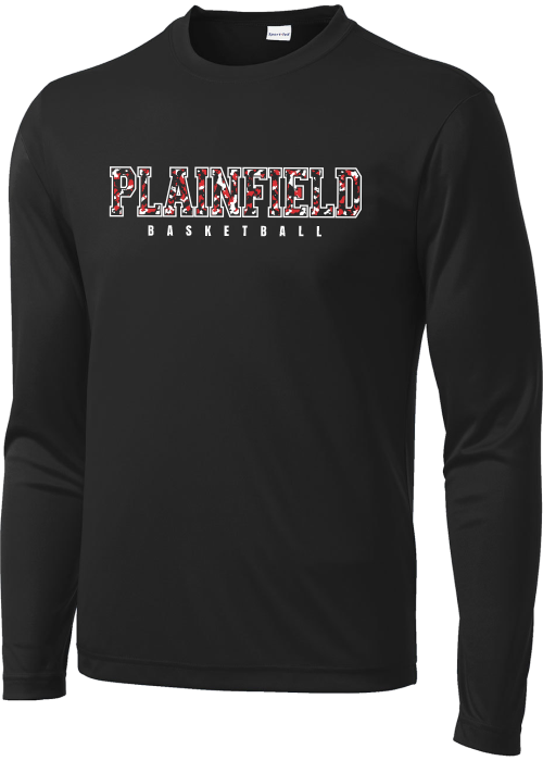 MY Plainfield Basketball- PLAINFIELD CAMO LONGSLEEVE T - YSD