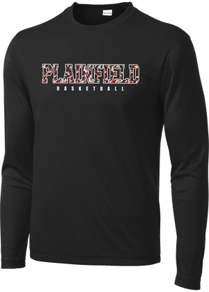 MY Plainfield Basketball- PLAINFIELD CAMO LONGSLEEVE T - YSD