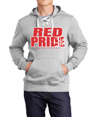 MY Plainfield Basketball- RED PRIDE HOODIE - YSD