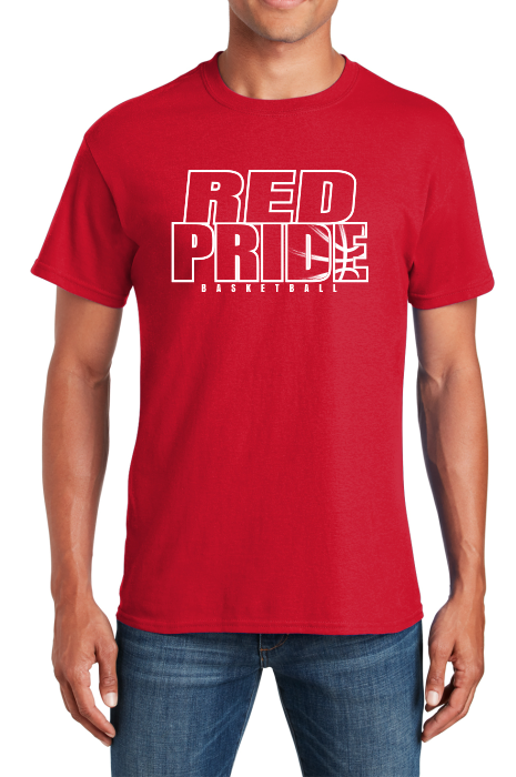 MY Plainfield Basketball- RED PRIDE TSHIRT - YSD