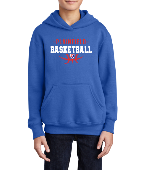 MY Plainfield Basketball- YOUTH PLAINFIELD BASKETBALL HOODIE - YSD