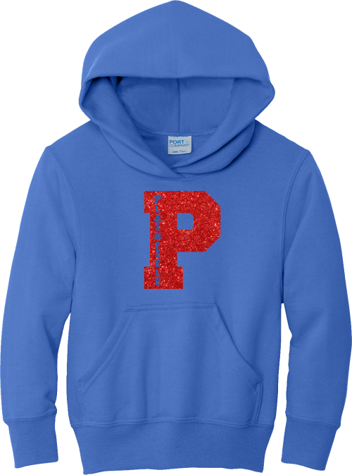 MY Plainfield Basketball- YOUTH PLAINFIELD P HOODIE BLUE - YSD