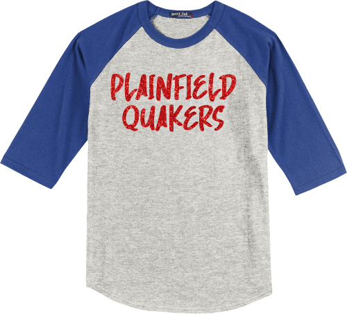 MY Plainfield Basketball- YOUTH PLAINFIELD QUAKERS BASEBALL T - YSD