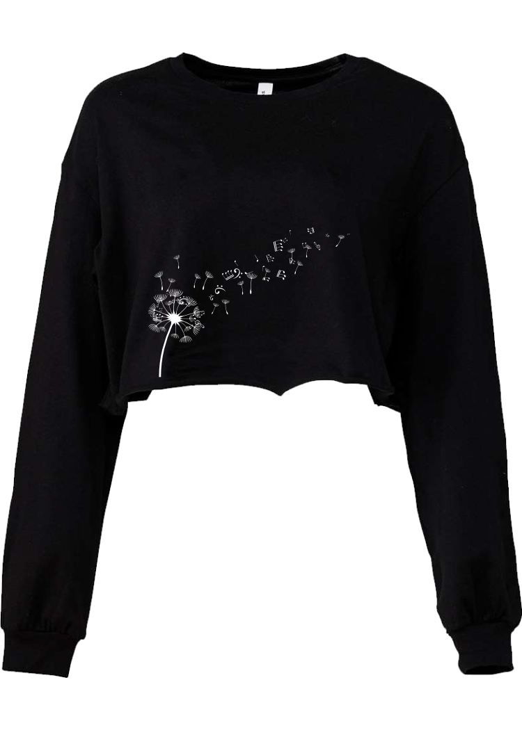 Show Choir Dandelion Crop Longsleeve Tee - YSD