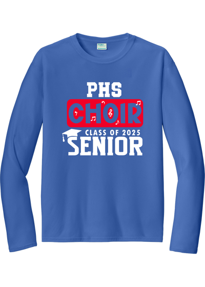 PHS CHOIR Box Senior Drifit Longsleeve Tee