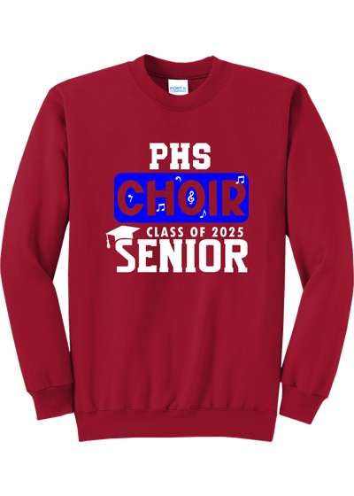 PHS CHOIR Box Senior Crewneck