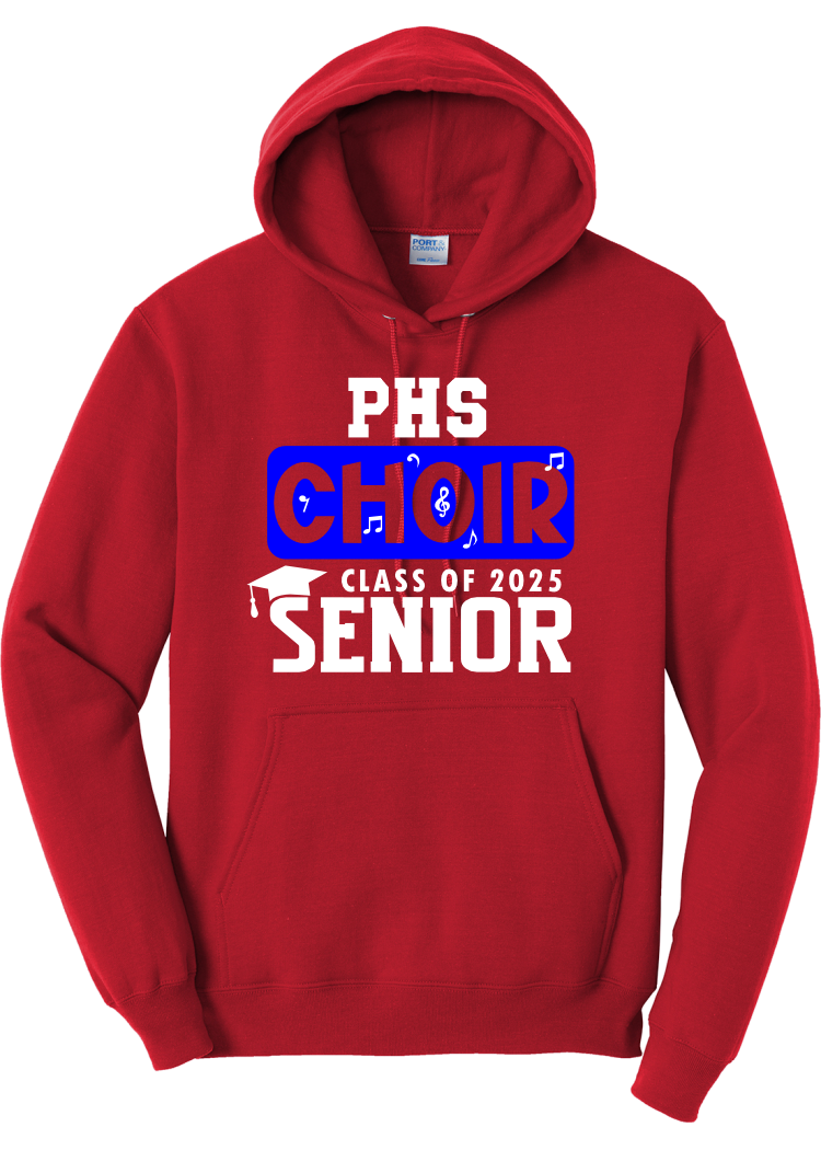 PHS CHOIR Box Senior Hoodie