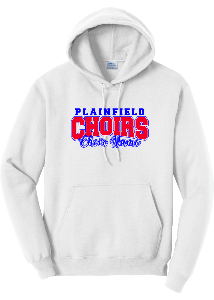 Plainfield High School Choirs Names Design 3 Hoodie - YSD