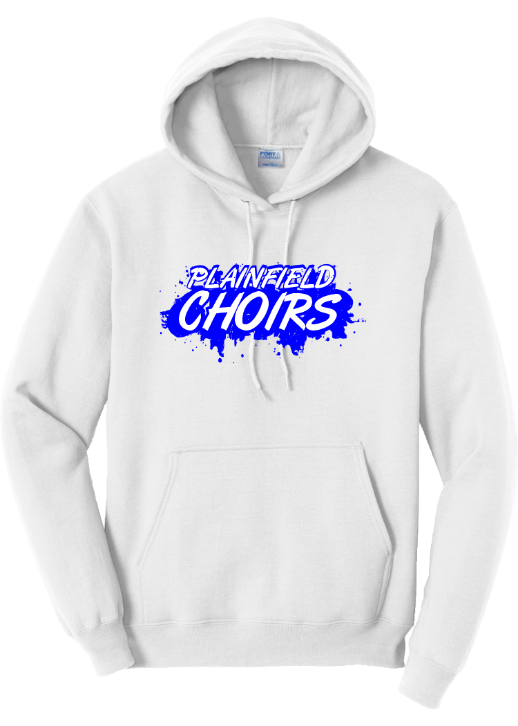 Plainfield Choirs Splatter Hoodie - YSD