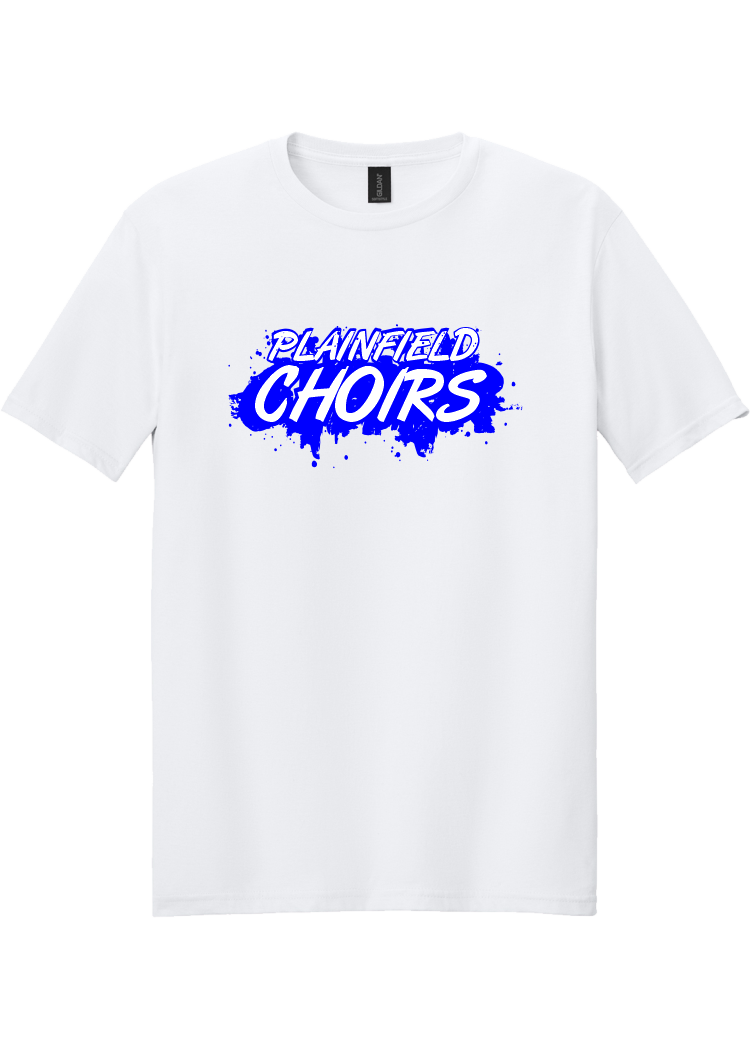 Plainfield Choirs Splatter T-shirt - YSD