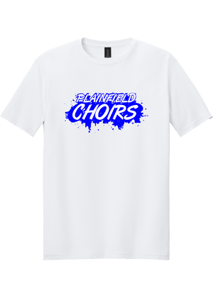 Plainfield Choirs Splatter T-shirt - YSD