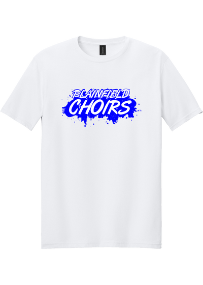 Plainfield Choirs Splatter T-shirt - YSD