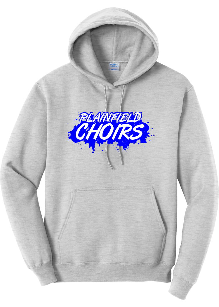 Plainfield Choirs Splatter Hoodie - YSD