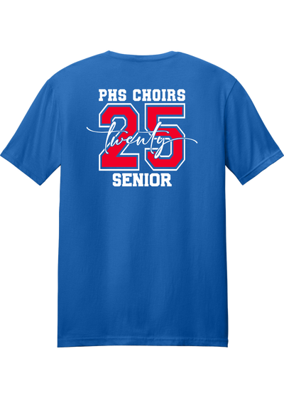 Plainfield Choirs Senior Big Number 25 T-shirt