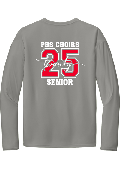 Plainfield Choirs Senior Big Number 25 Drifit Longsleeve Tee