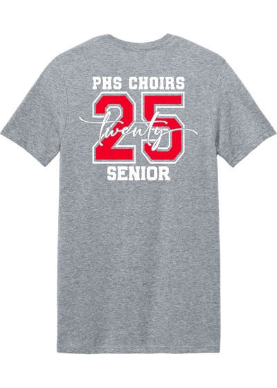 Plainfield Choirs Senior Big Number 25 T-shirt