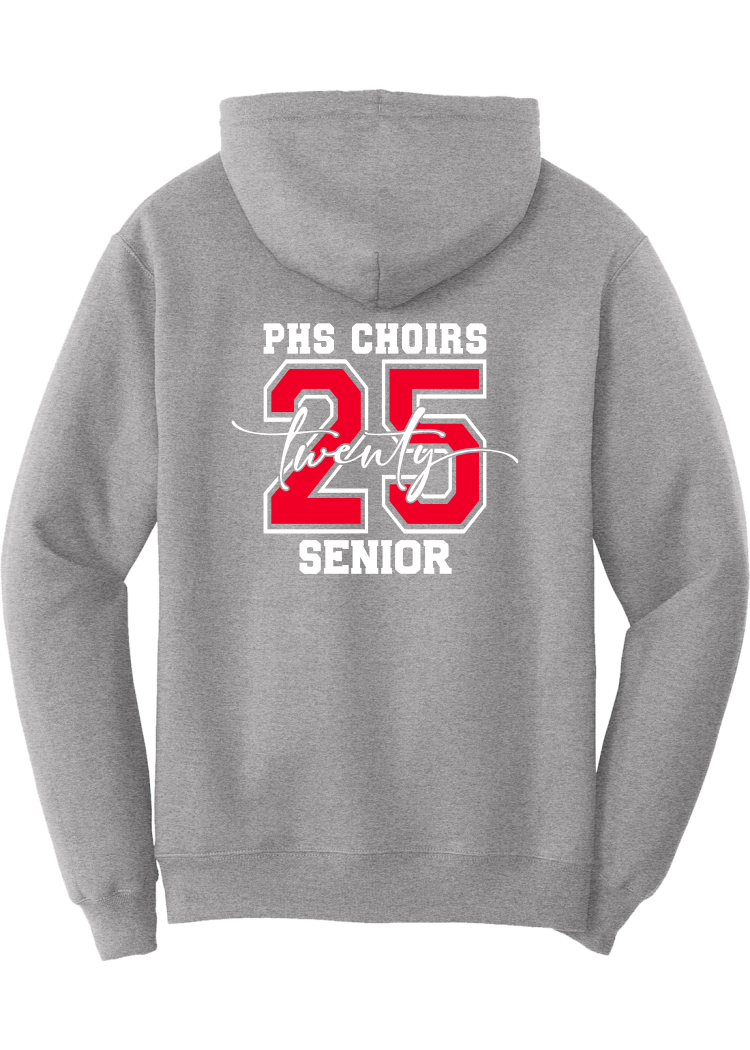 Plainfield Choirs Senior Big Number 25 Hoodie