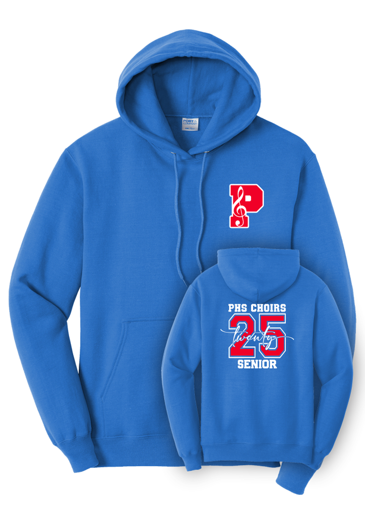 Plainfield Choirs Senior Big Number 25 Hoodie