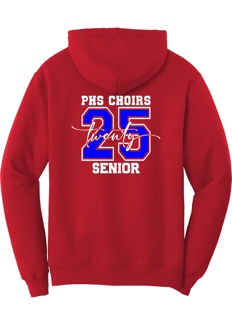 Plainfield Choirs Senior Big Number 25 Hoodie