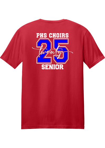 Plainfield Choirs Senior Big Number 25 T-shirt