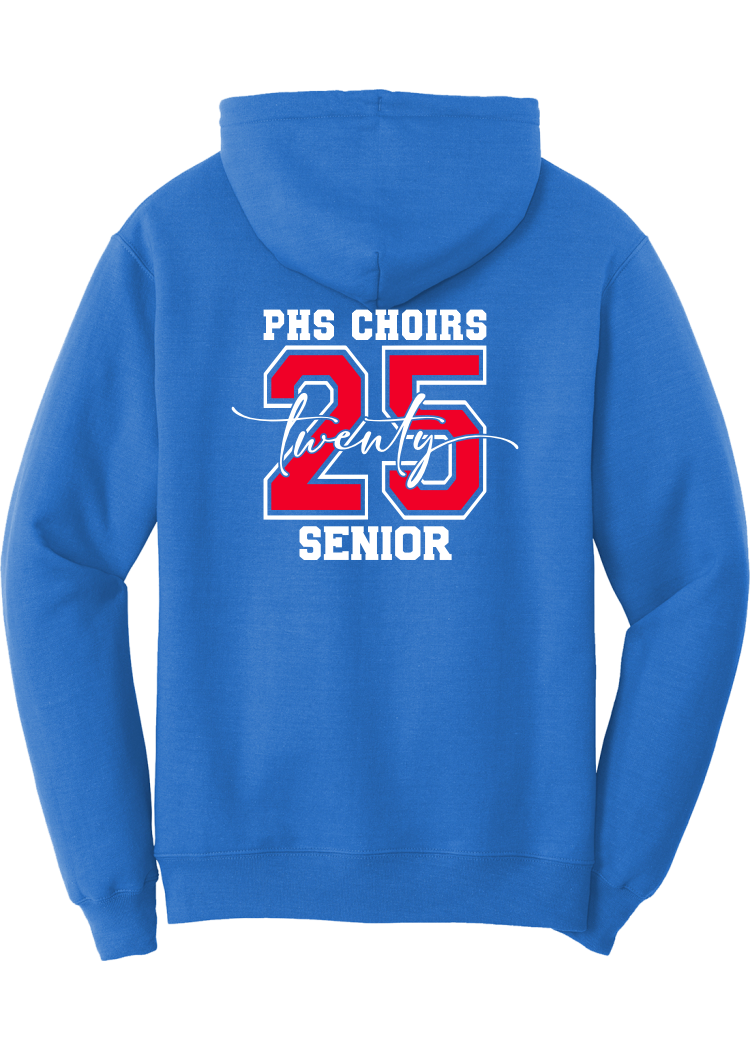 Plainfield Choirs Senior Big Number 25 Hoodie