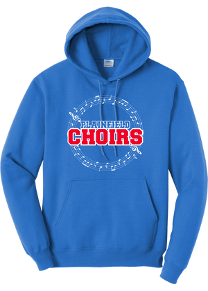 Plainfield Choirs Notes Circle Hoodie - YSD