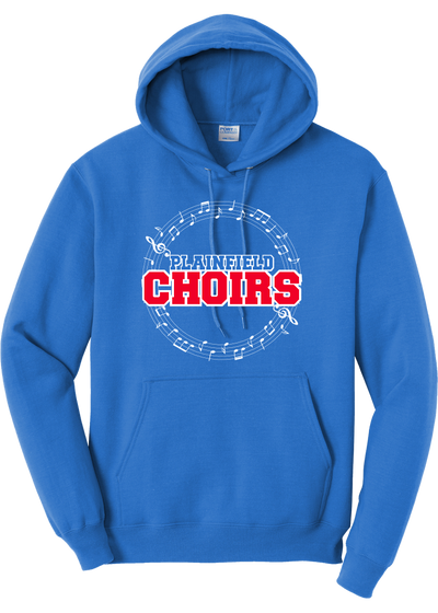 Plainfield Choirs Notes Circle Hoodie - YSD