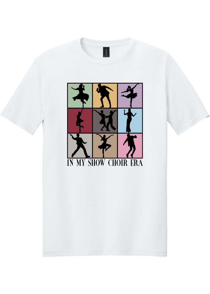 Show Choir Era Box - White T-shirt